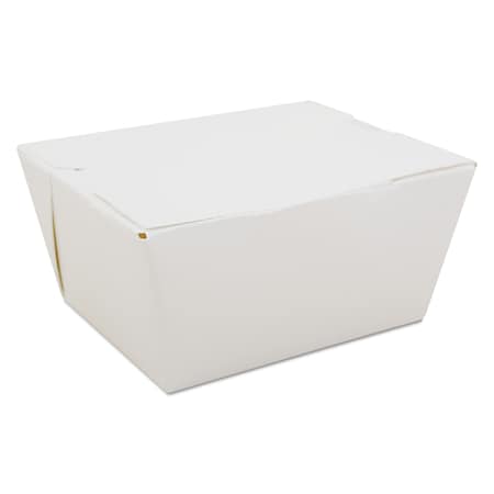 ChampPak Carryout Boxes, #1, 4.38 X 3.5 X 2.5, White, Paper, 450PK